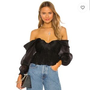 Burna Blouse by House of Harlow 1960 x REVOLVE